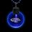 Custom Blue Light-Up Medallion, Price/piece