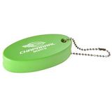 Custom Oval Floater Key Tag, 3 1/4