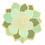 Blank Succulent Flower Pin, 3/4" H x 3/4" W, Price/piece