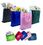 Custom Zip-It Shopper, Folding Shopping Bag, 9" W x 14" H x 3 7/8" D, Price/piece