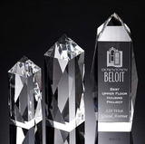 Custom Crystal Liberty Obelisk Award, 8