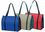 Custom Non-Woven Tote Bag w/ Zipper & Fabric Covered Bottom (18"x15"x8"), Price/piece