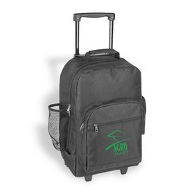 Rolling Backpack, Promo Backpack, Custom Backpack, 13" L x 20" W x 9" H