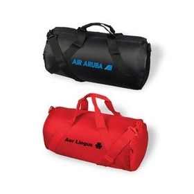 Custom Nylon Roll Bag, Travel Bag, Gym Bag, Carry on Luggage Bag, Weekender Bag, Sports bag, 18" L x 10" W