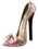 Custom High Heel Shoe Stand (Princess Pink), 5 1/2" L X 2 1/2" W X 5 1/2" H, Price/piece