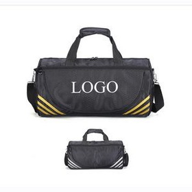 Custom Polyester Gym Duffel Bag, 17 11/16" L x 9" W x 9" H