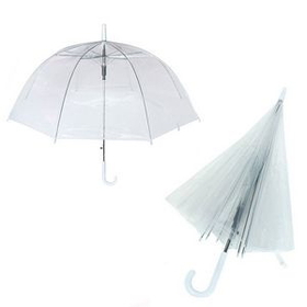 Custom Transparent PVC Umbrella, 37" D x 28 4 /10" H