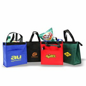 Cooler Tote, Insulated Hot/Cold Lunch Tote - Medium, Custom Logo Cooler, Personalised Cooler Tote, 9" L x 9.5" W x 4.5" H