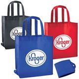 Custom Non-Woven Foldable Shopping/Grocery Tote Bag, 13.375