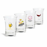1 1/4 oz. Custom Logo Hot Shot Glass, Spirit Shot, Shot Liqueur Glass, Liqueur Glass, Schnapsot, 2.625