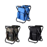 Custom Backpack Foldable Chair with Cooler Bag