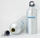 Custom 22 Oz Aluminum Sports Water Bottle w/Box (Screened) - White