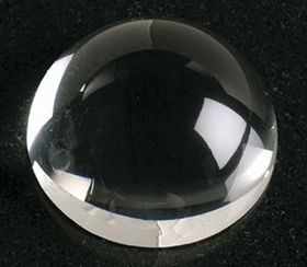 Custom Dome Magnifier Crystal Paperweight (2")