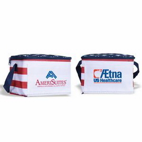 Cooler Bag, 6 Can Insulated Bag, Custom Logo Cooler, Personalised Cooler, 8.5" L x 6" W x 6" H