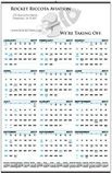 Custom Single Sheet Commercial Wall Calendar (22