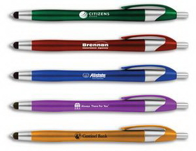 Custom Lexington Retractable Plastic Pen