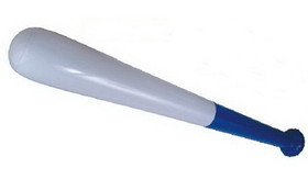 Custom 28" White / Blue Inflatable Baseball Bat