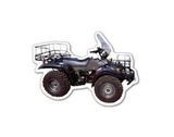 Custom Four Wheeler #3 Magnet - 5.1-7 Sq. In. (30MM Thick)