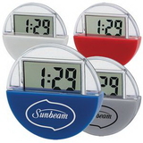 Custom Suction Cup LCD Clock & Calculator, 2