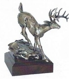 Custom Steady Progress Deer Sculpture (8