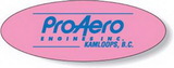 Custom Fluorescent Pink Flexo-Printed Stock Oval Roll Labels (1.5