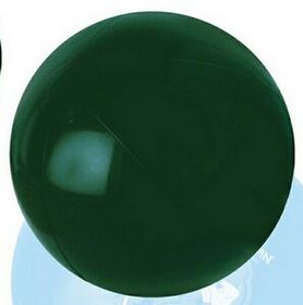 Custom 36" Inflatable Solid Green Beach Ball