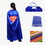 Custom Superhero Cape For Adult, 43 5/16" L x 27 1/2" W, Price/piece