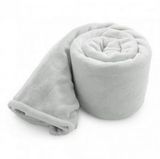 Blank Baby Cloud Mink Touch Baby Blanket - Pure White, 30