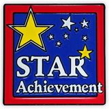 Blank Star Achievement Pin, 1