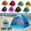 Custom Instant Pop Up Beach Tent/Shelter, 65" L x 59" W, Price/piece