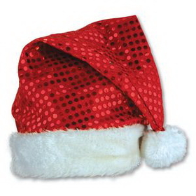 Custom Sequin Sheen Santa Hat