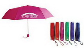 Custom Color Super Mini Folding Umbrella (42" Arc)
