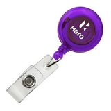 Custom WGG! Retractable Badge Holder - Purple