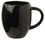 Custom 16 oz. New York Barrel Mug, Black, 4 5/8" H x 3 1/2" W, Price/piece