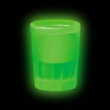 Custom 1.5 Oz Green Glow Shooter Glass
