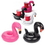 Custom Inflatable Flamingo Drink Holder, 9" L x 9" W x 10" H, Price/piece