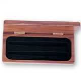 Blank Deluxe Rosewood Double Pen Box