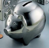 Custom Pig Bank Brushed, 4