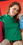 Custom Light Heather Gray Hanes Comfortblend 50/50 Jersey Knit Sport Shirt, Price/piece