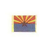 Custom Woven State Flag Applique - Arizona