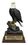 Custom Majestic Resin Eagle Sculpture W/Wood Base & Engraving Plate, 11" H, Price/piece