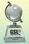 Custom Crystal Globe on Clear Pedestal Award (6"), Price/piece