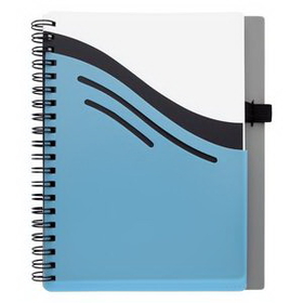 Custom Double Dip Spiral Notebook, 6" W x 7" H