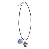 Custom Fleur Pendant Necklace, 22