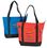 Custom Poly Zipper Tote Bag (20"x16"x6"), Price/piece