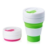 Custom Collapsible Silicone Water Cup, 3.39