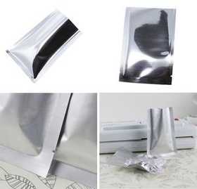 Custom Heat Sealable Aluminum Foil Packaging Bags, 7.09" L x 10.24" W
