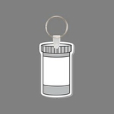 Key Ring & Punch Tag - Medicine Bottle