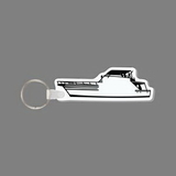 Custom Key Ring & Punch Tag W/ Tab - Yacht