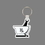Key Ring & Punch Tag - Rx Mortar & Pestle, Price/piece